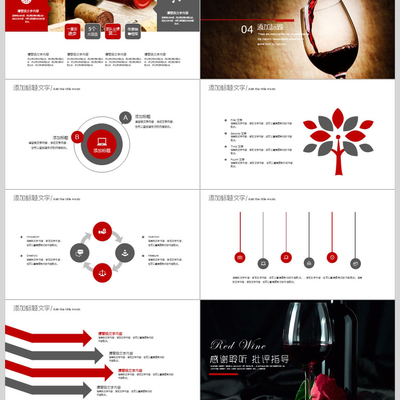 红酒葡萄酒产品营销介绍ppt